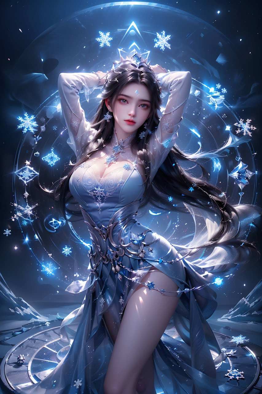 ai绘画壁纸:陆雪琪也不是不可以