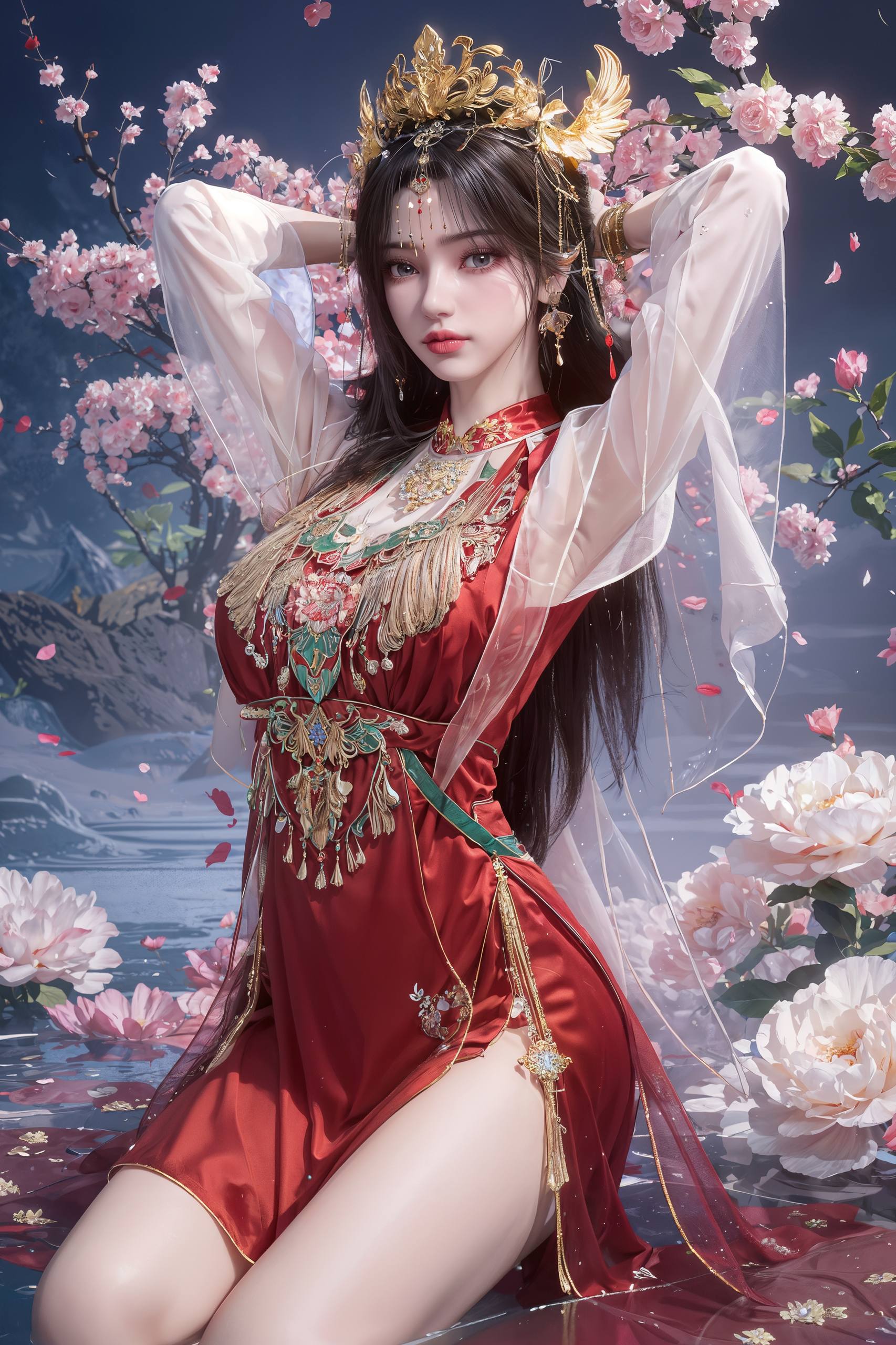 ai壁纸:李慕婉绘画素材分享