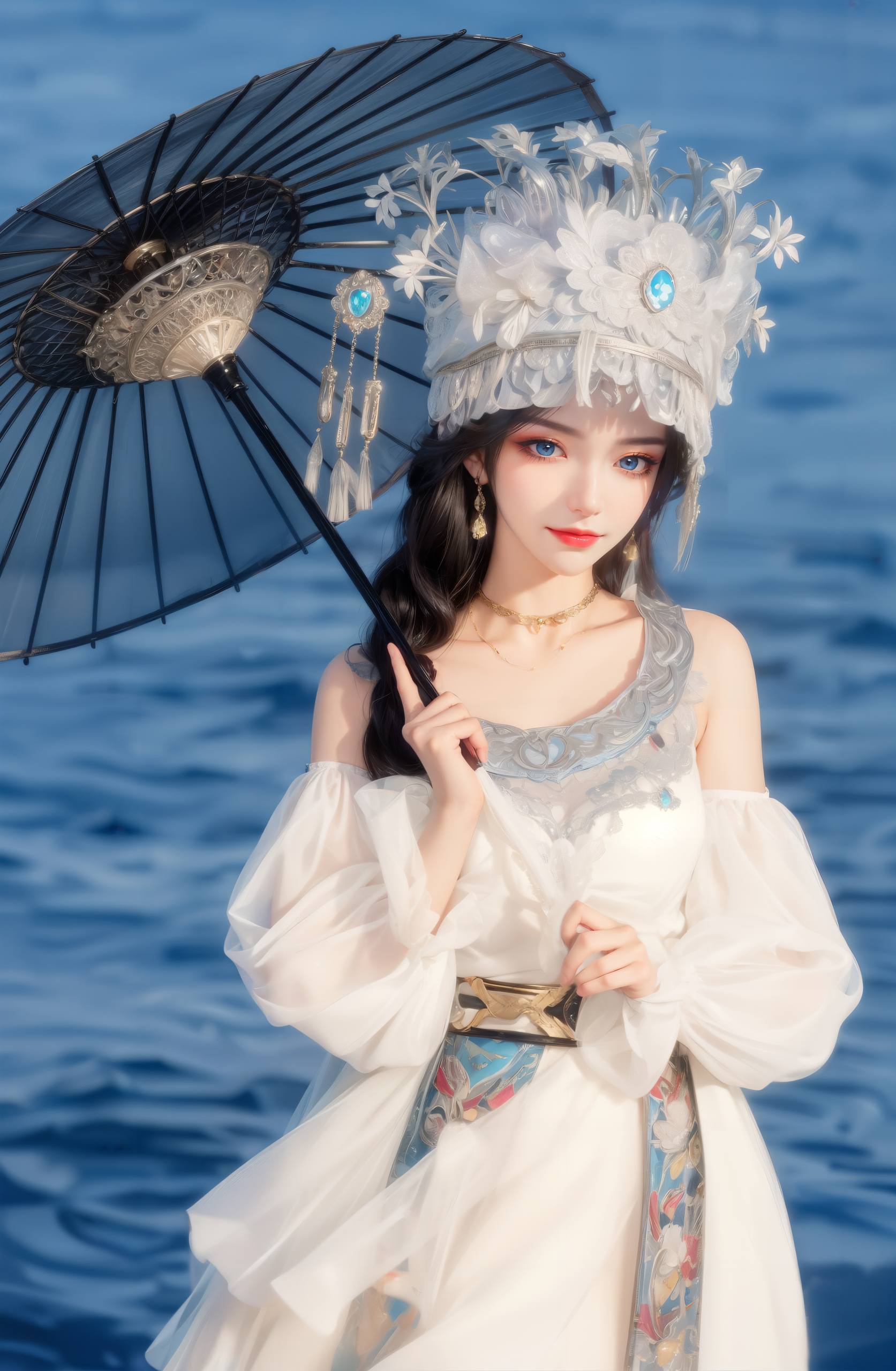 ai电脑壁纸:美杜莎绘画发型素材分享