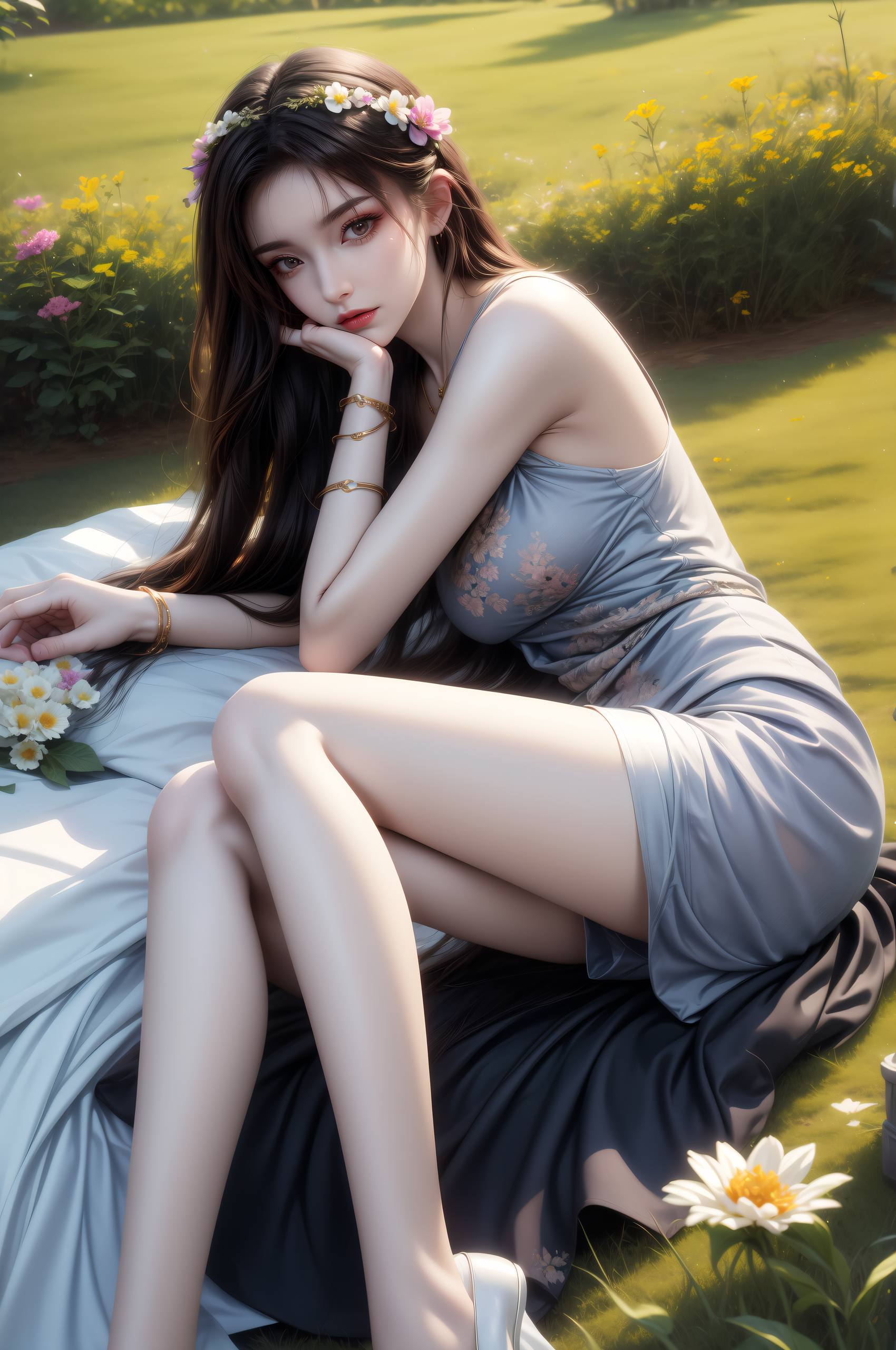 ai绘画模板:斗破苍穹动画 : 美杜莎 4K 超清手机壁纸