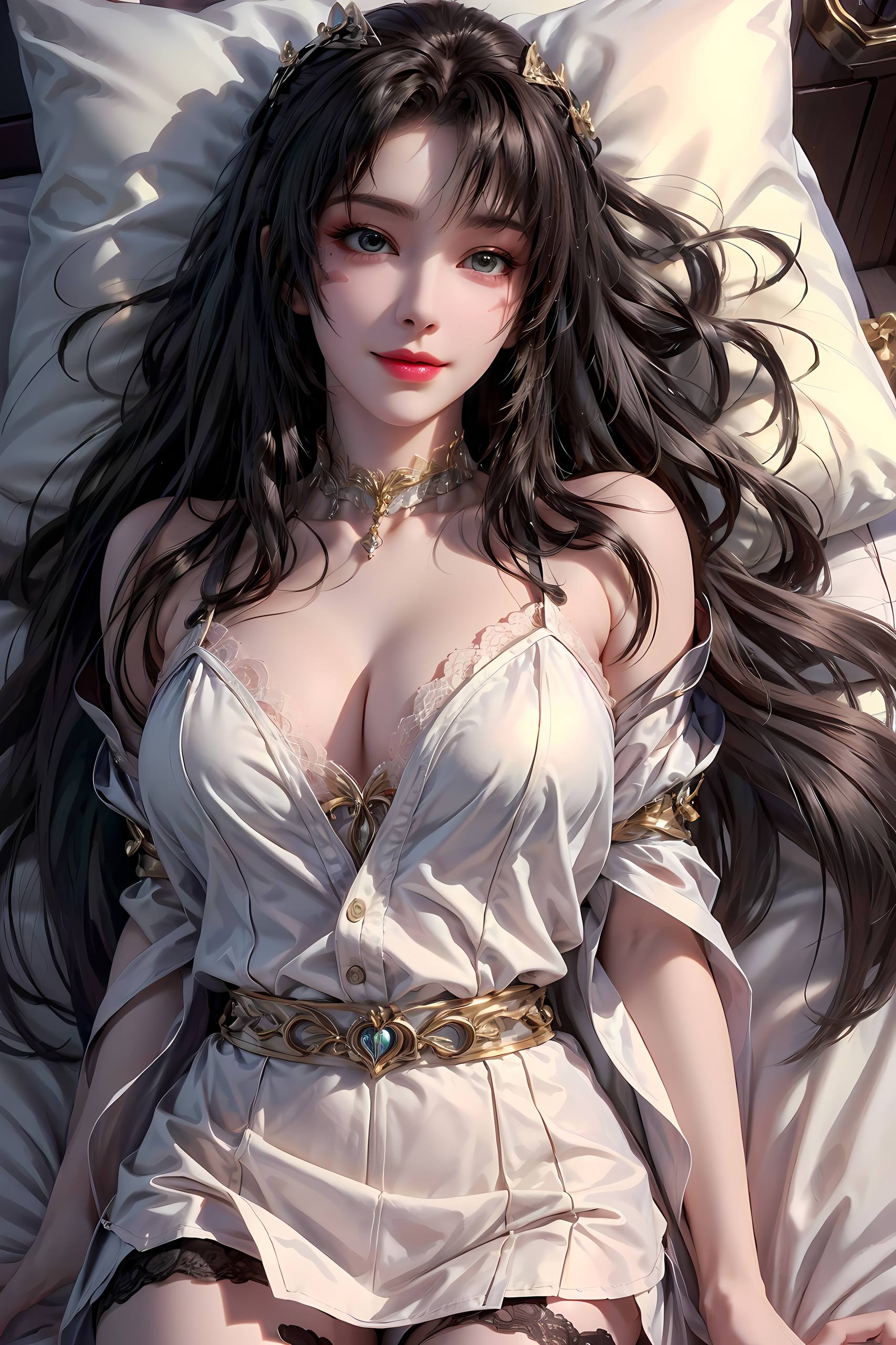 ai绘画模板:完美世界动画 : 天狐仙子 4K 超清手机壁纸