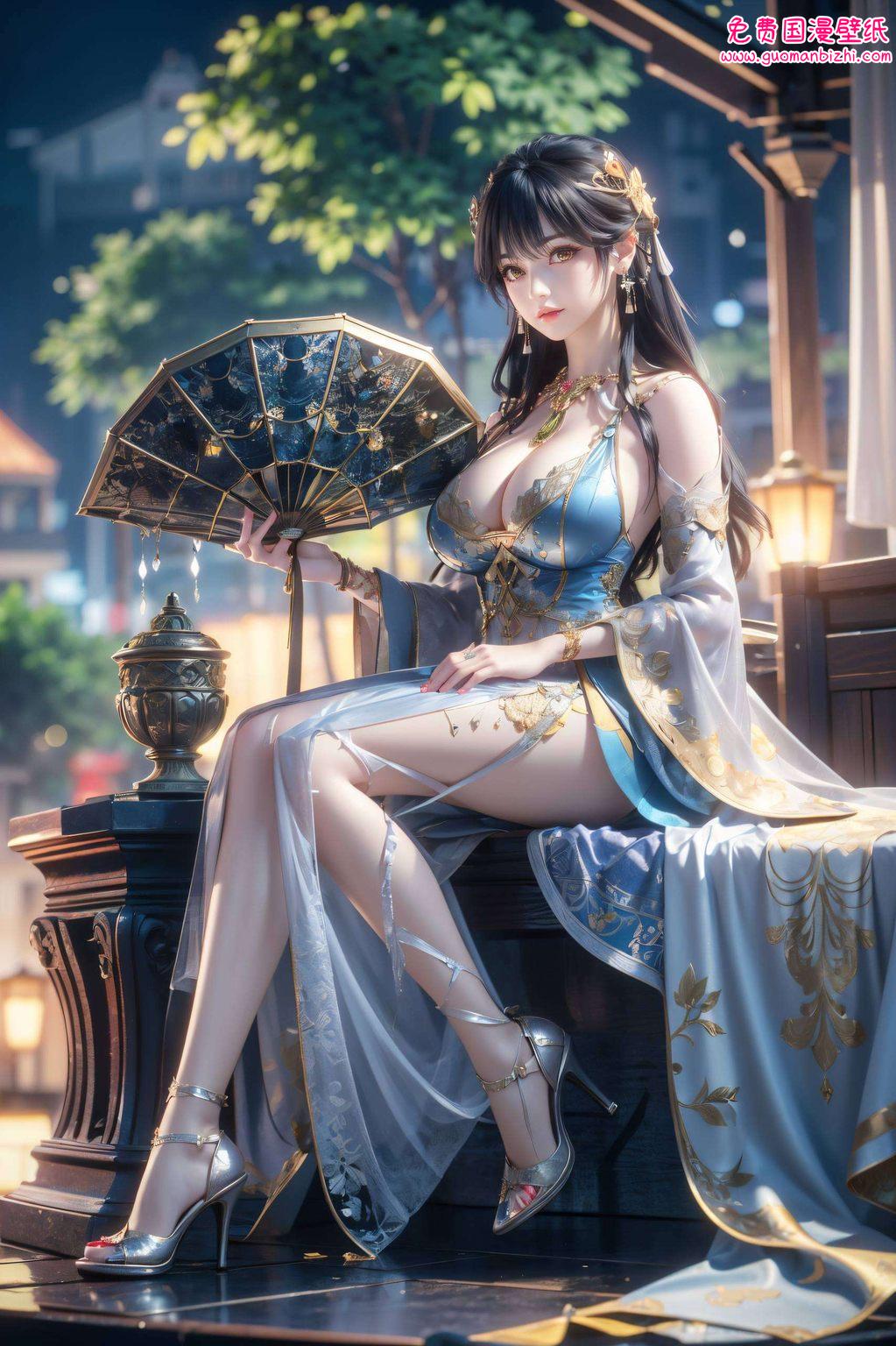 她是国漫中的女神仿佛从国漫百炼成神中走出来