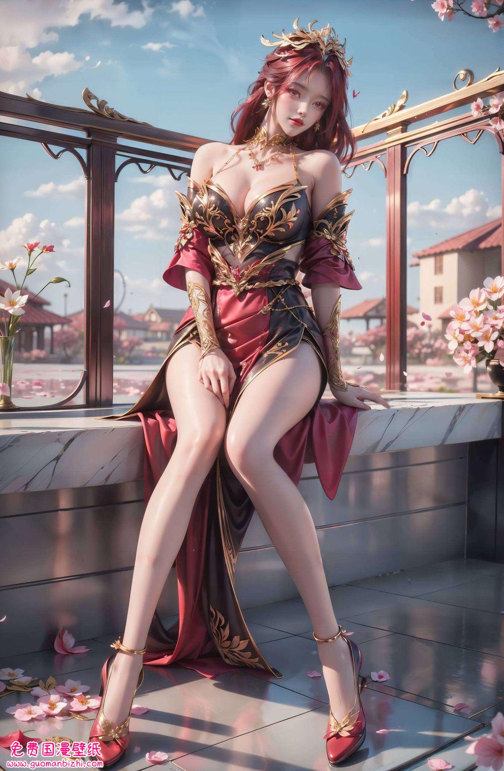 国漫美女的典范让每一次锁屏都成为一场视觉盛宴