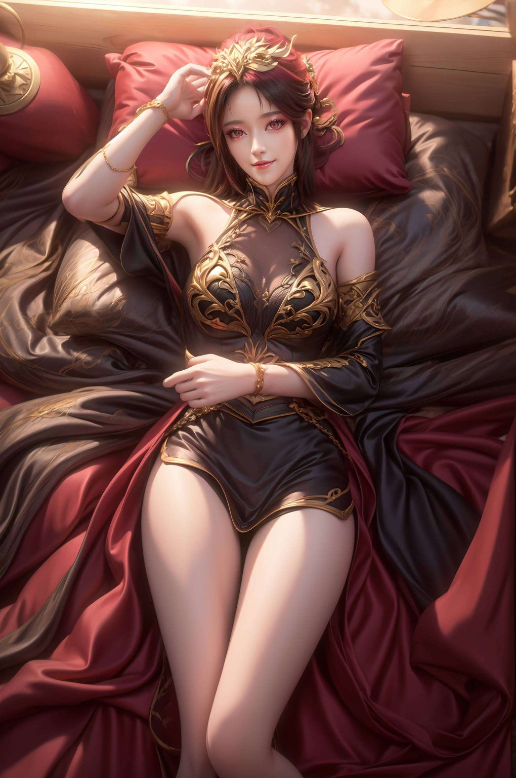 这位国漫界的女神泳装造型更是辣眼睛又养眼