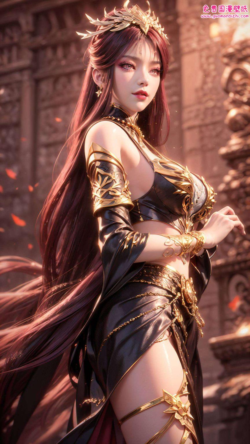 而她便是那国漫女神中的绝世美女