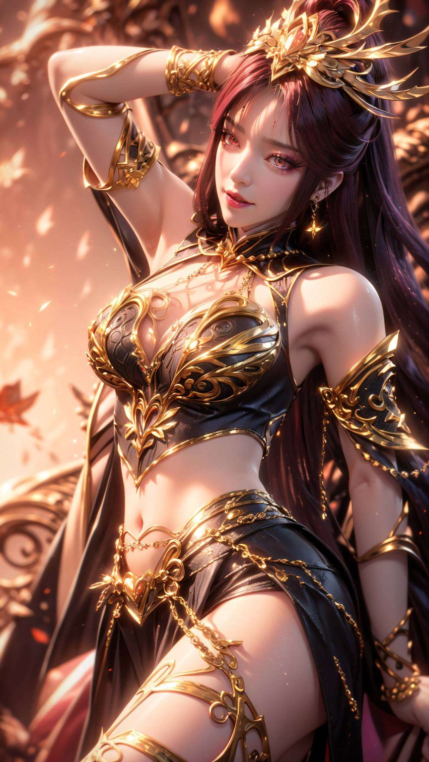 毒血夫人仿佛能透过屏幕