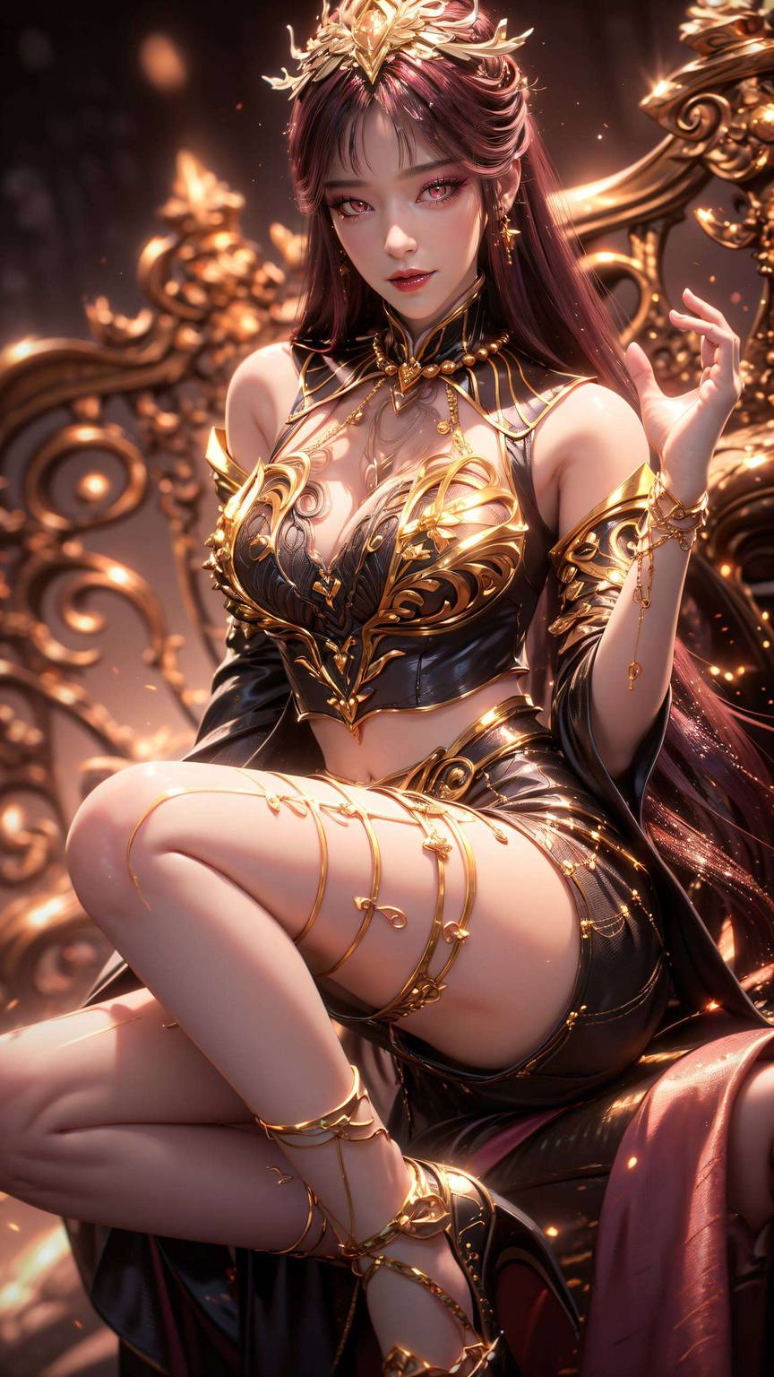哪个国漫女神会成为你手机的最新壁纸呢？😉今天给大家带来两款炫彩壁纸