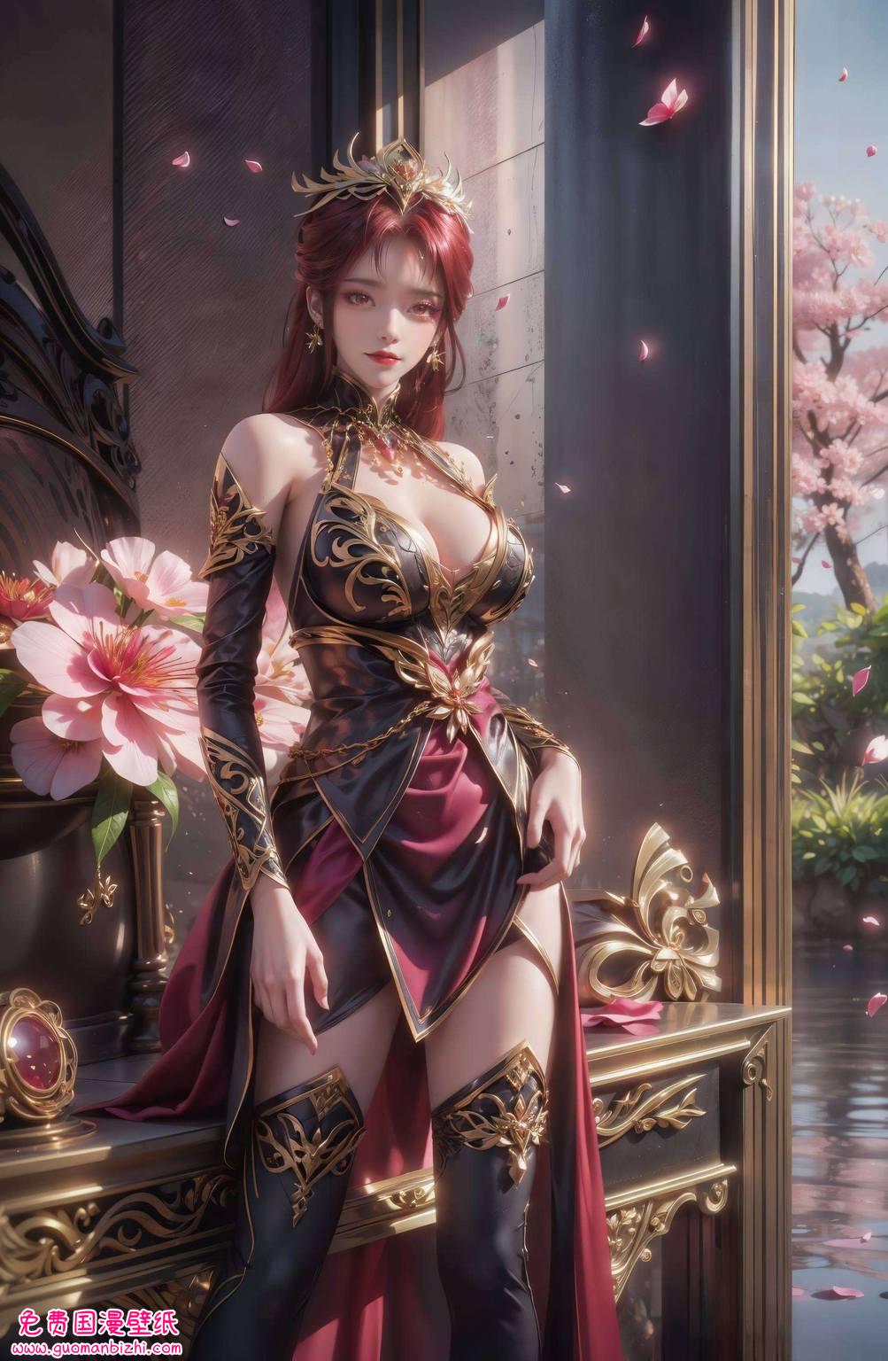 百炼成神中的毒血夫人又有点小可怕呢？而这款壁纸