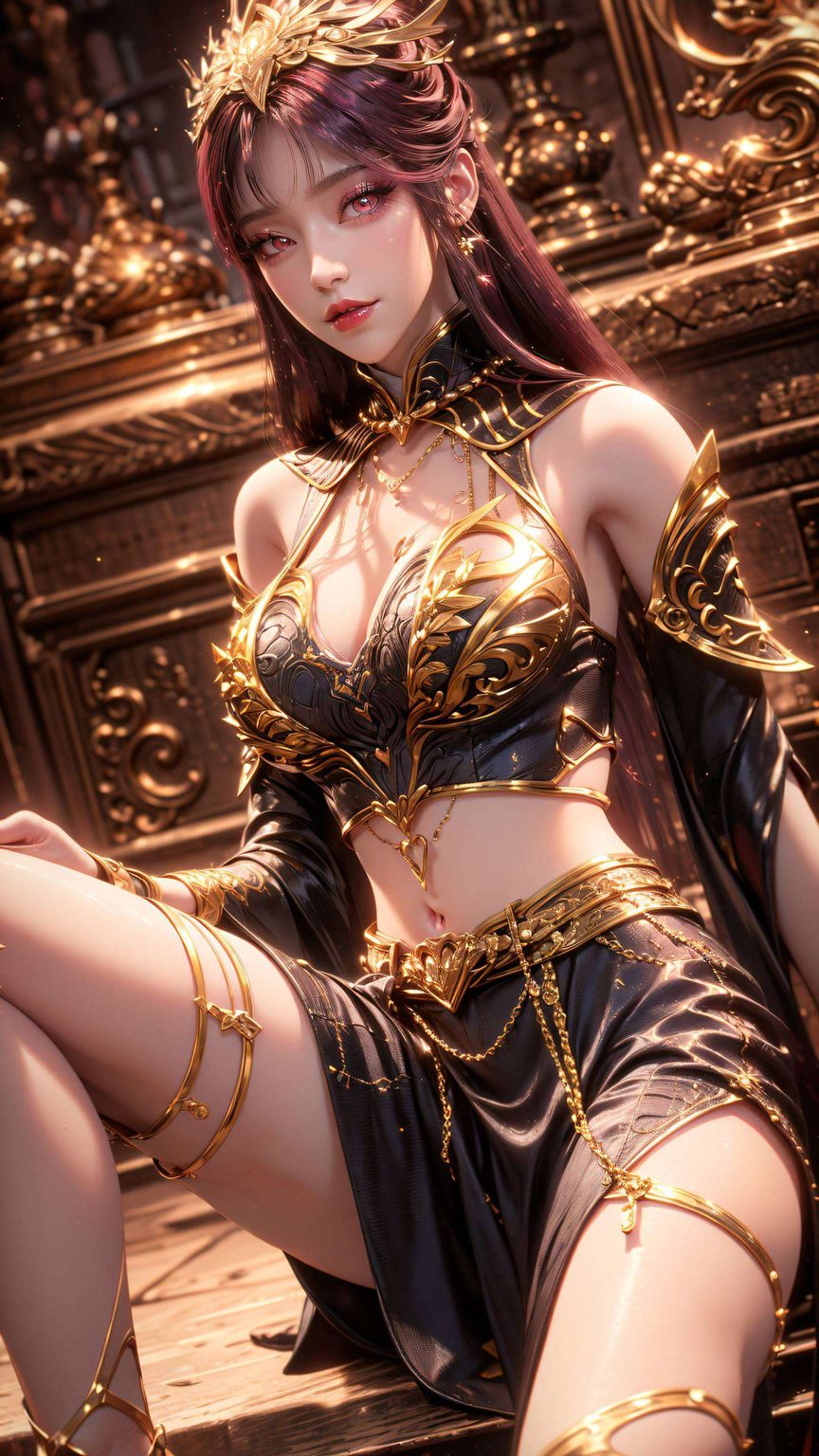 动漫女神之姿诸君可视毒血夫人之壁纸