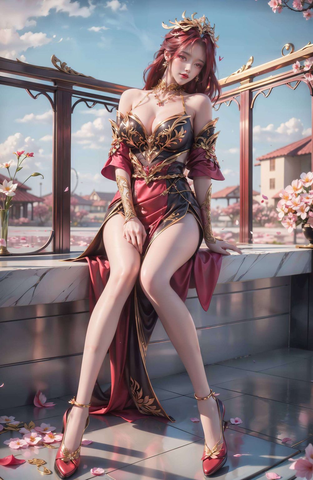 她她的美艳令人感叹人生如梦