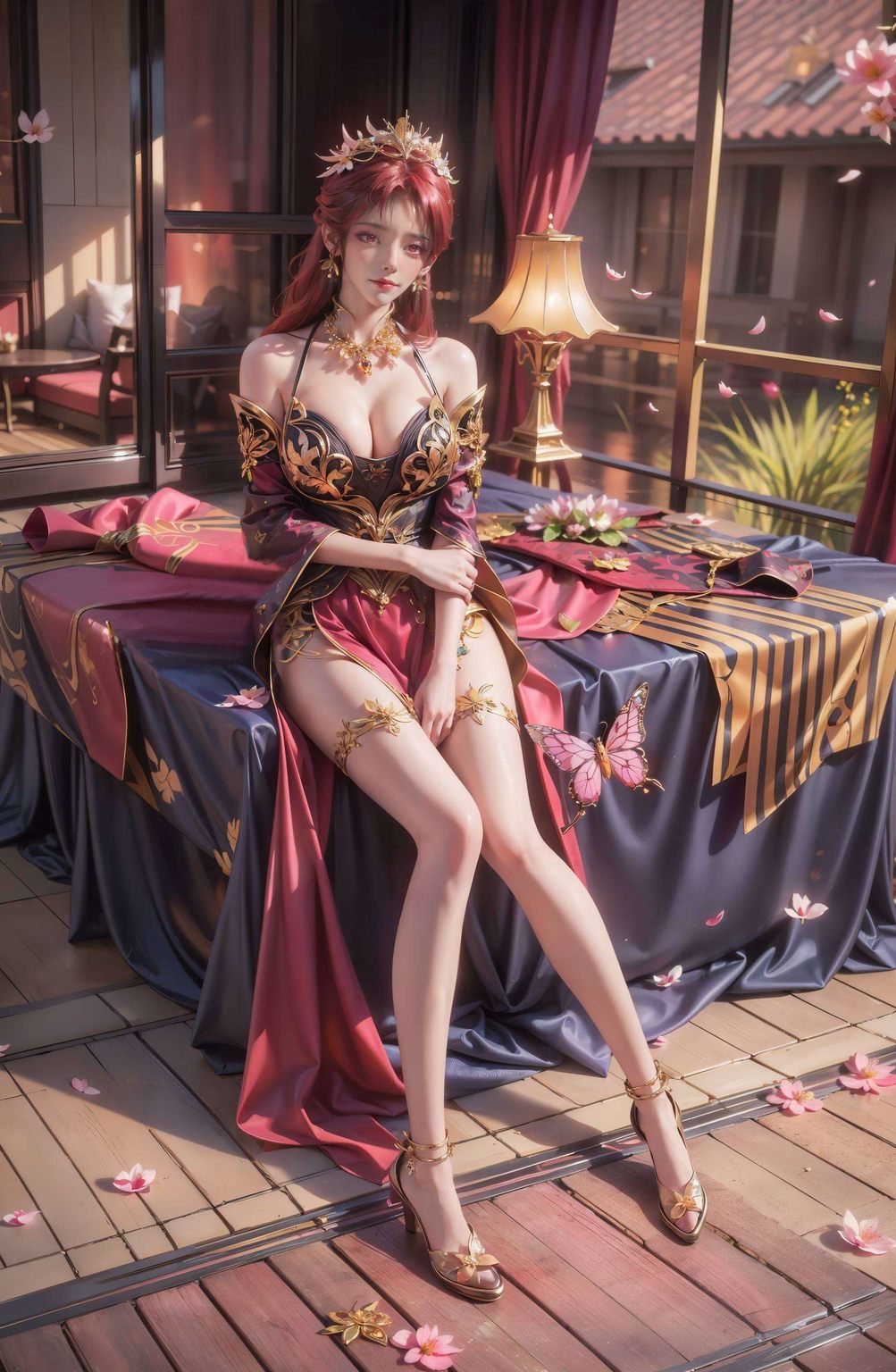 哎呀呀让人一见倾心哦！毒血夫人被捏心的表情