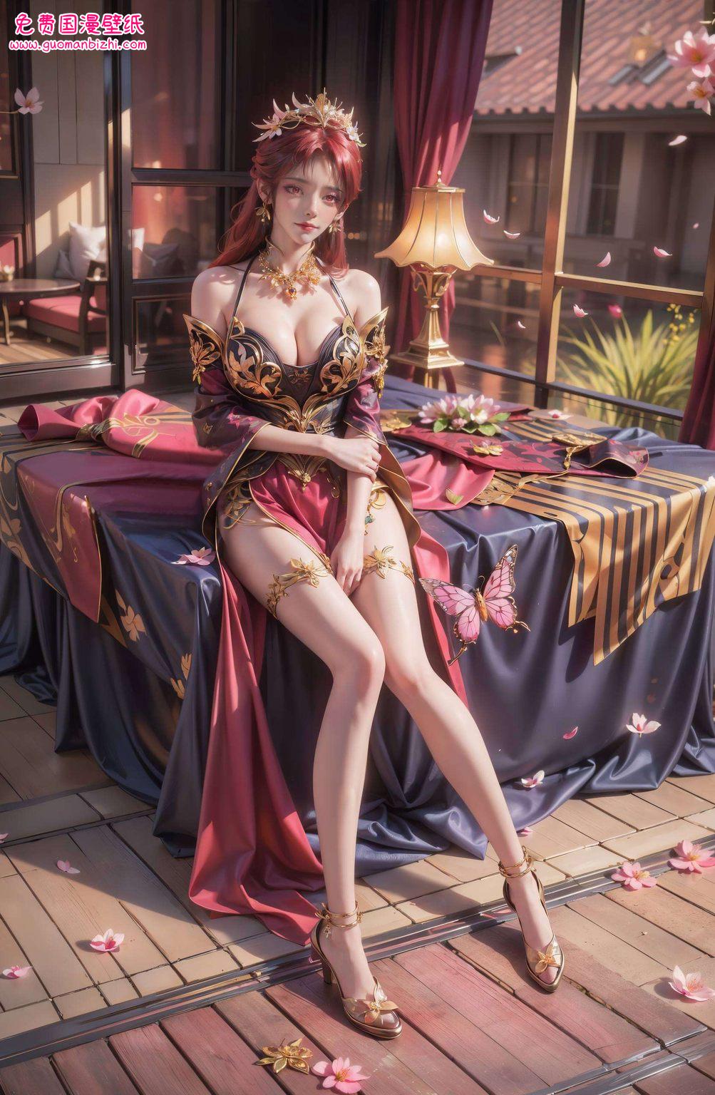 毒血夫人更显妖娆身姿