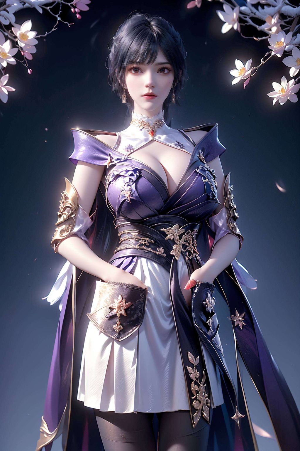 莫雨馨的美貌犹如璀璨的星辰正是国漫壁纸中那位动漫女神莫雨鑫动漫高清壁纸图片的魅力所在