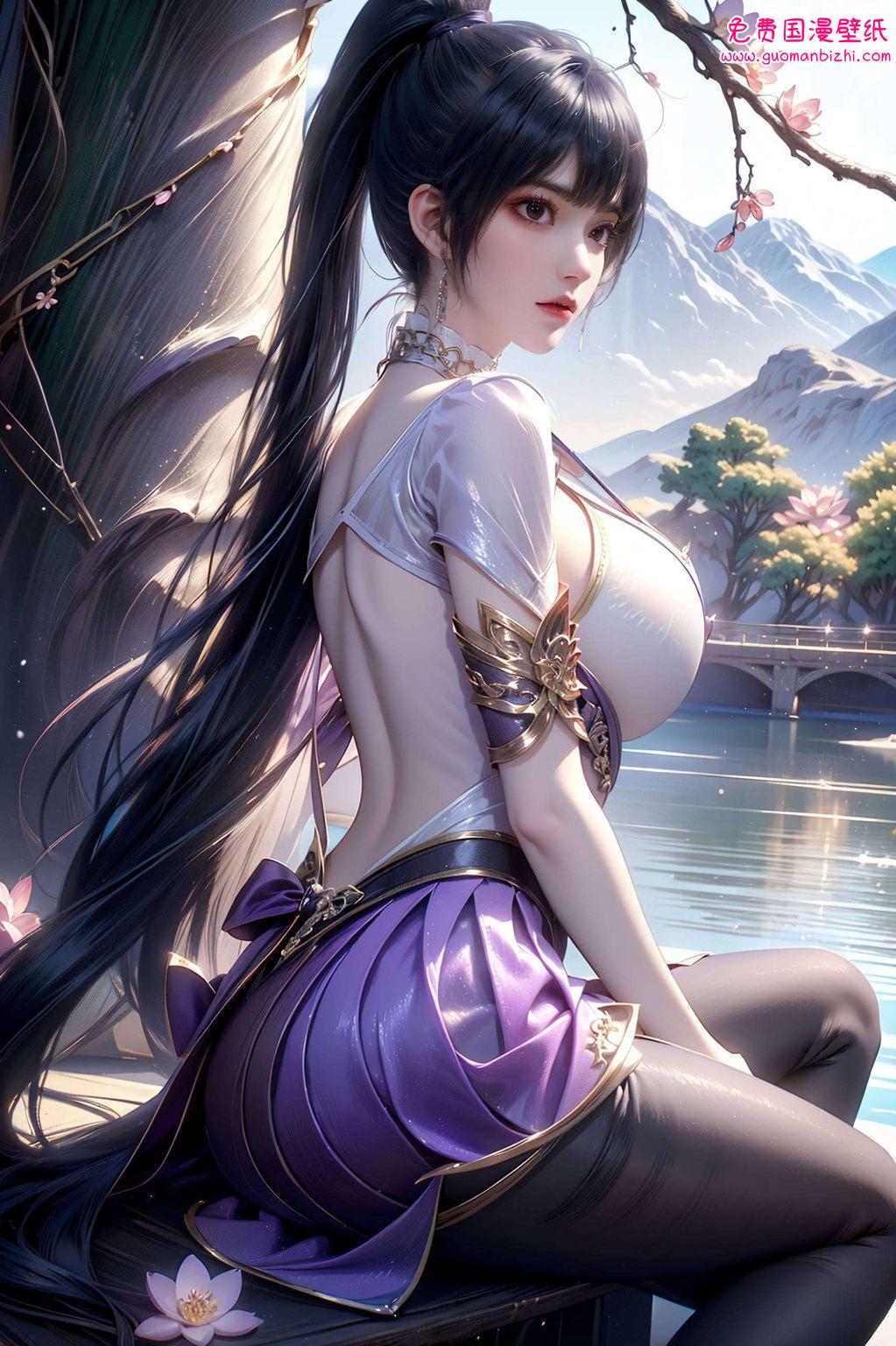 电脑上的莫雨鑫壁纸软件就能帮你轻松搞定！别看国漫美女们只在屏幕里翩翩起舞让你的手机也能“百炼成神”！