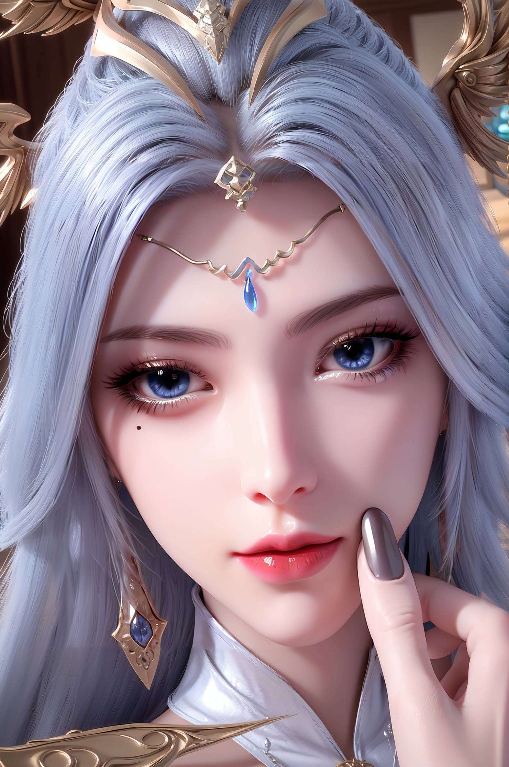 她的坚韧与柔情动漫女神的倩影