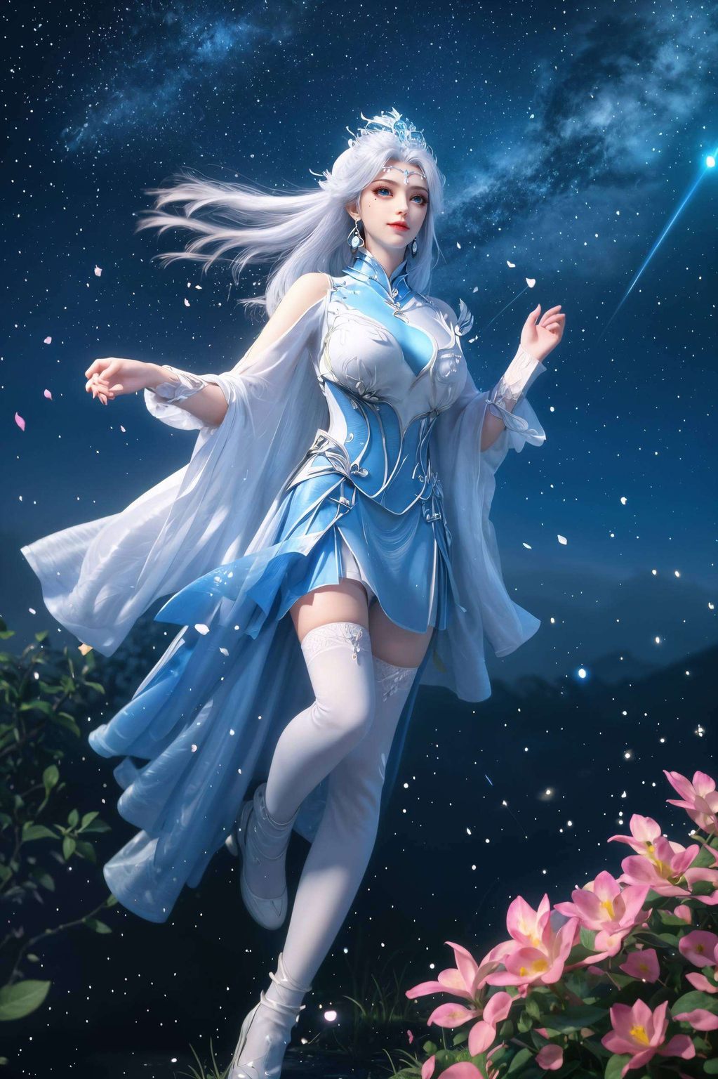 搭配百炼成神壁纸国漫女神宁雨蝶的灵动之美