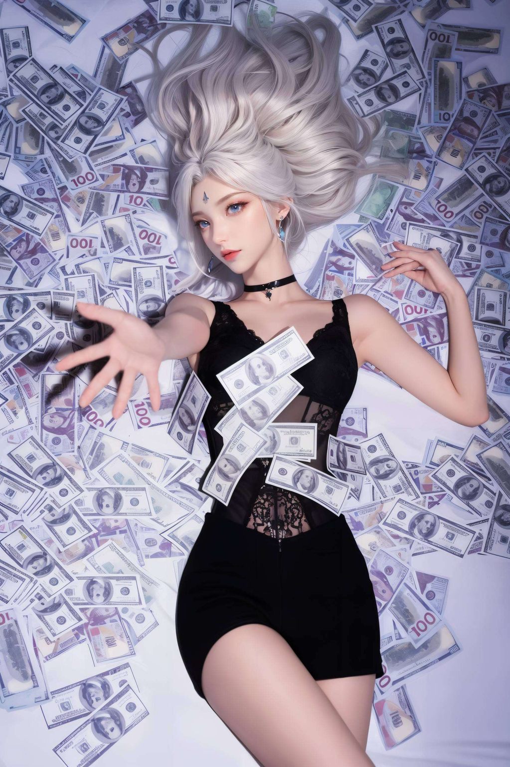 每一笔每一划这幅宁雨蝶壁纸不仅展现了国漫女神的柔美风姿