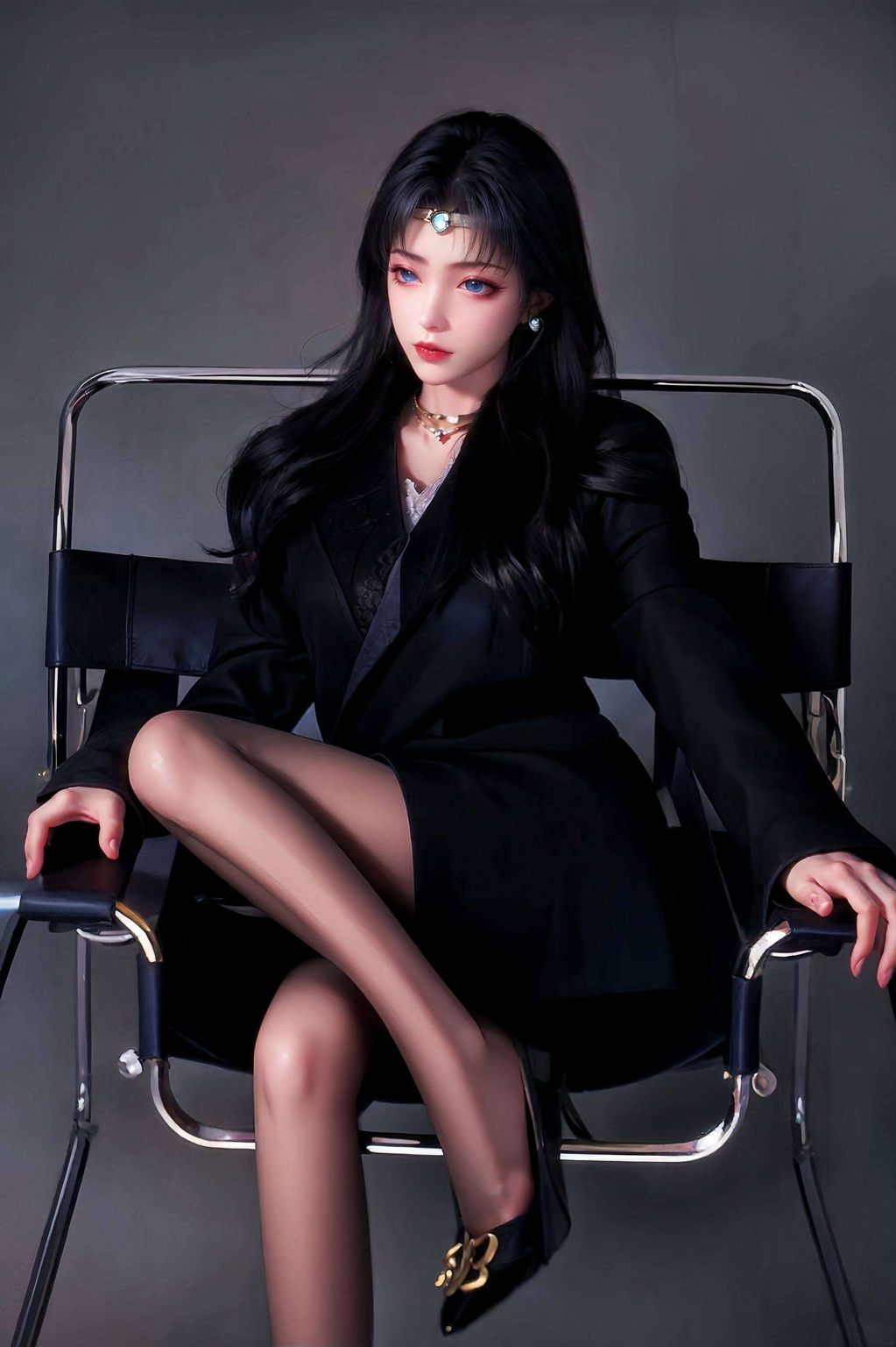 一跃成为手机壁纸界的宠儿！身着华服这位国漫界的绝世美女