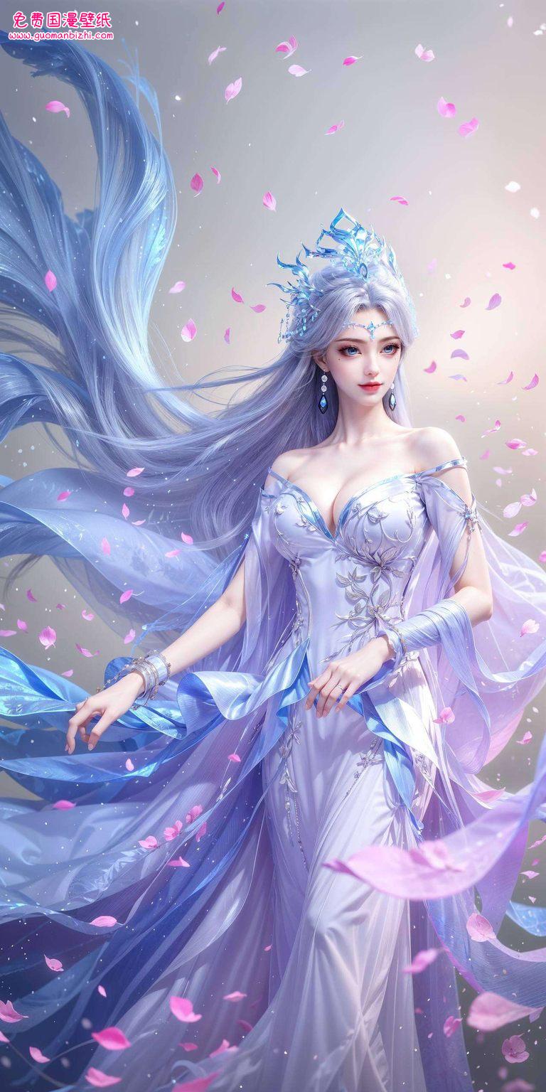 如同梦幻中的国漫女神散发着母性的光辉