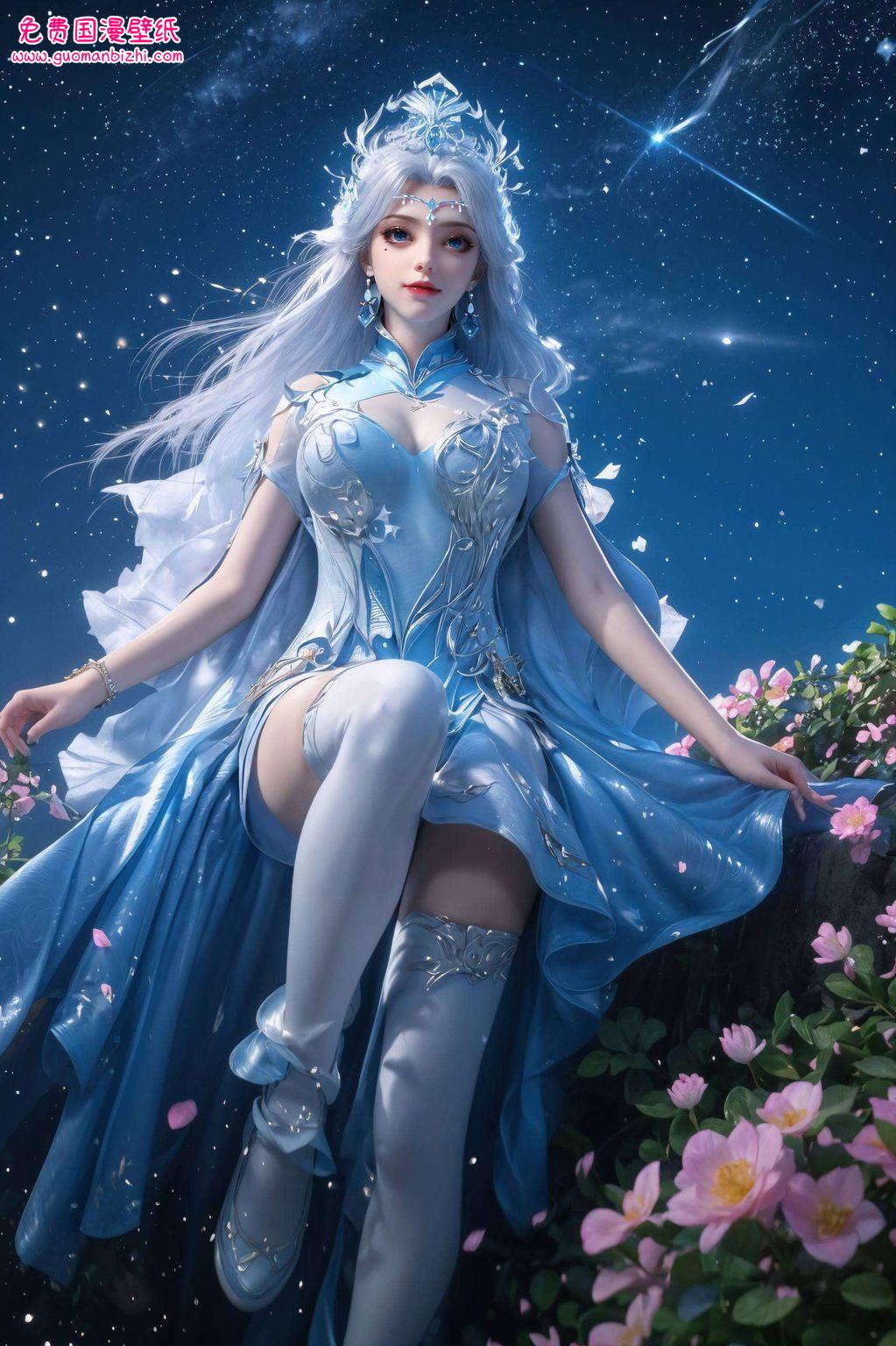 就像国漫壁纸上的炫彩他的严厉背后