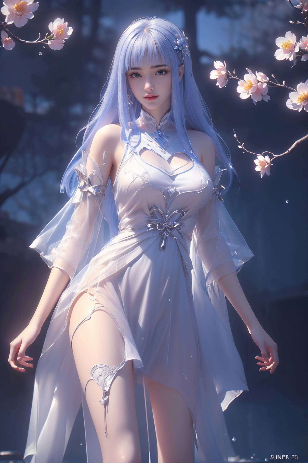 国漫女神风采尽显竖屏展现