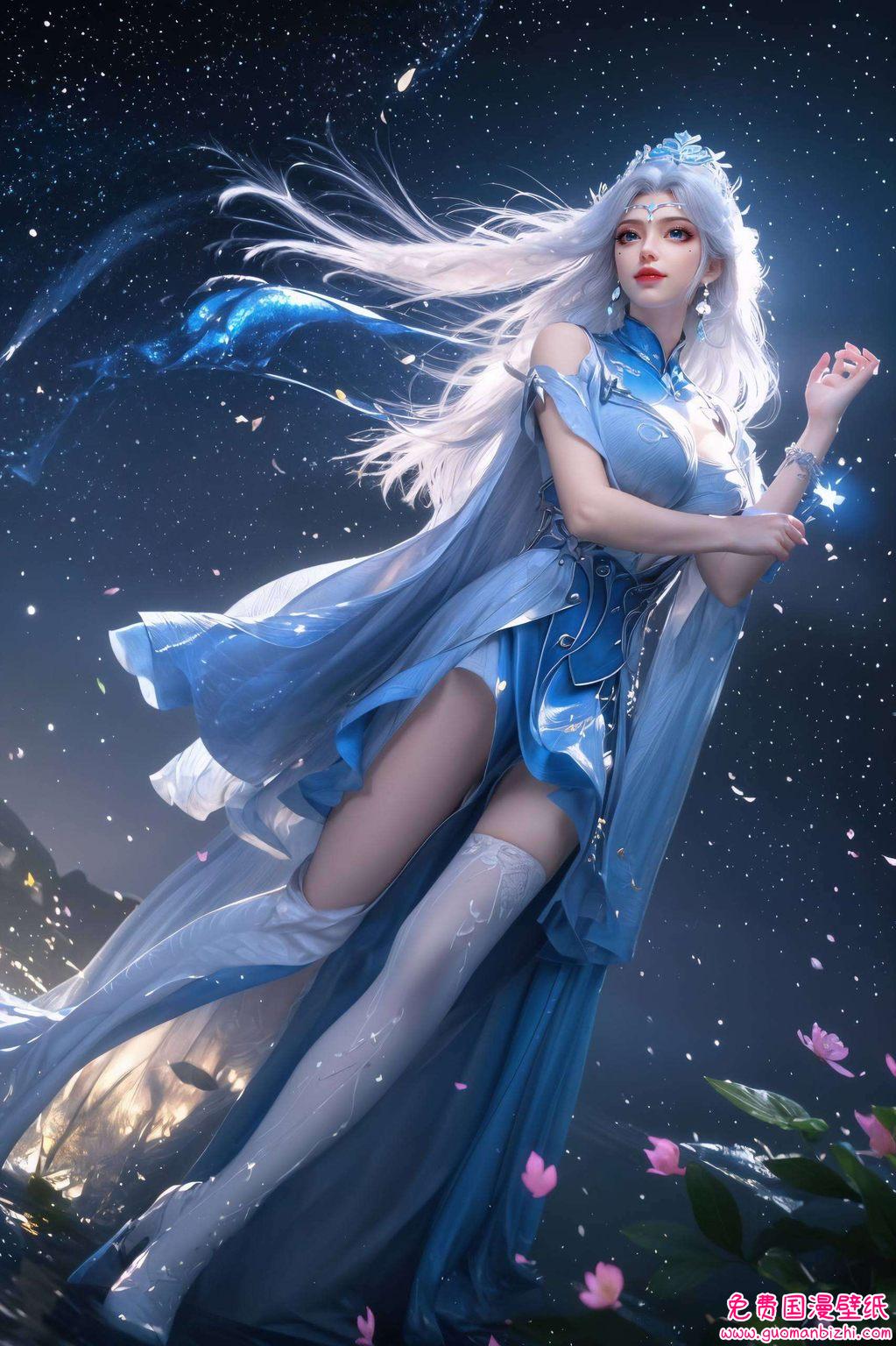 她是那抹最动人的玄幻色彩如梦似幻