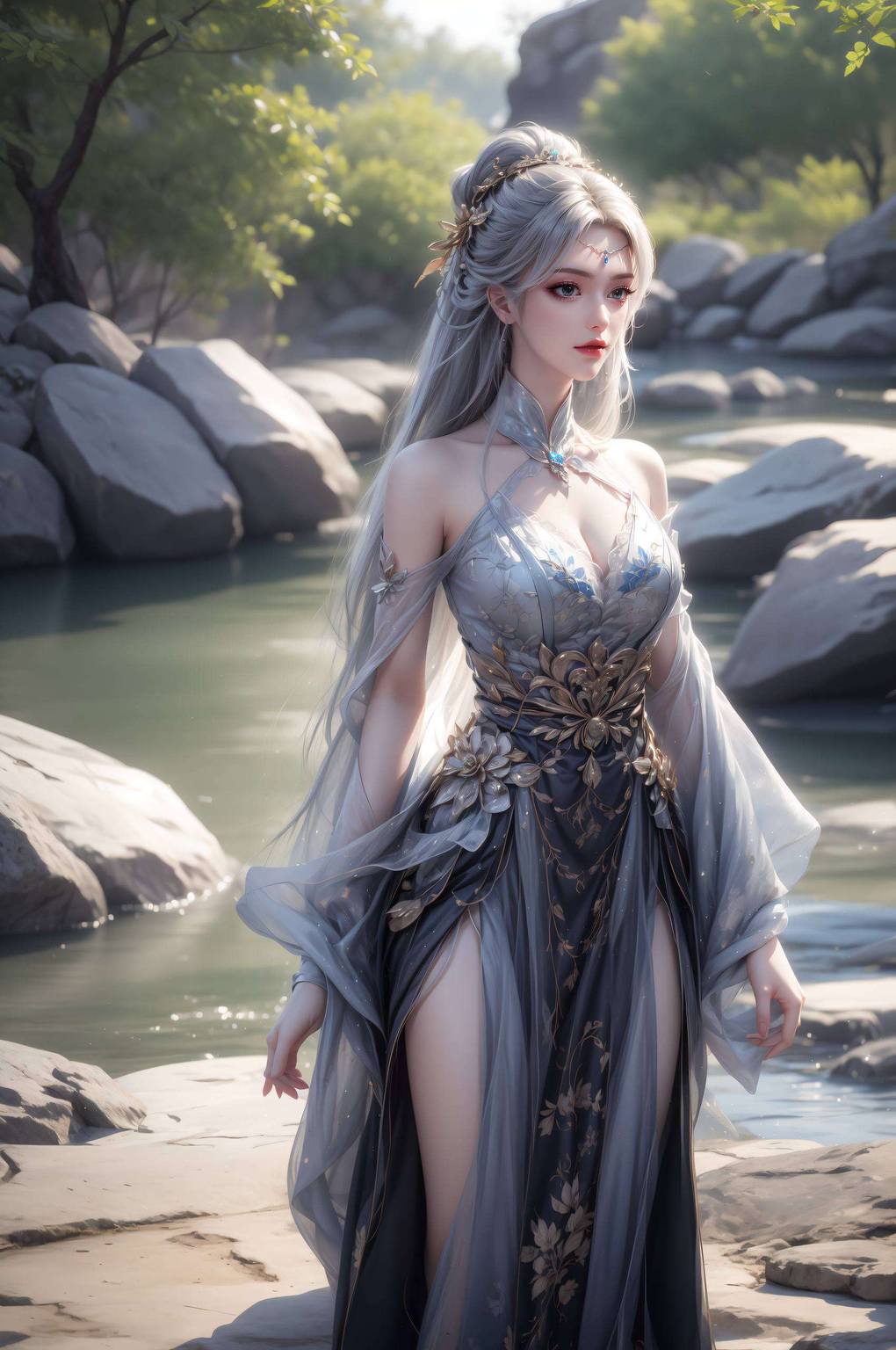 动漫美女的魅力在此刻绽放国漫女神宁雨蝶翩翩起舞