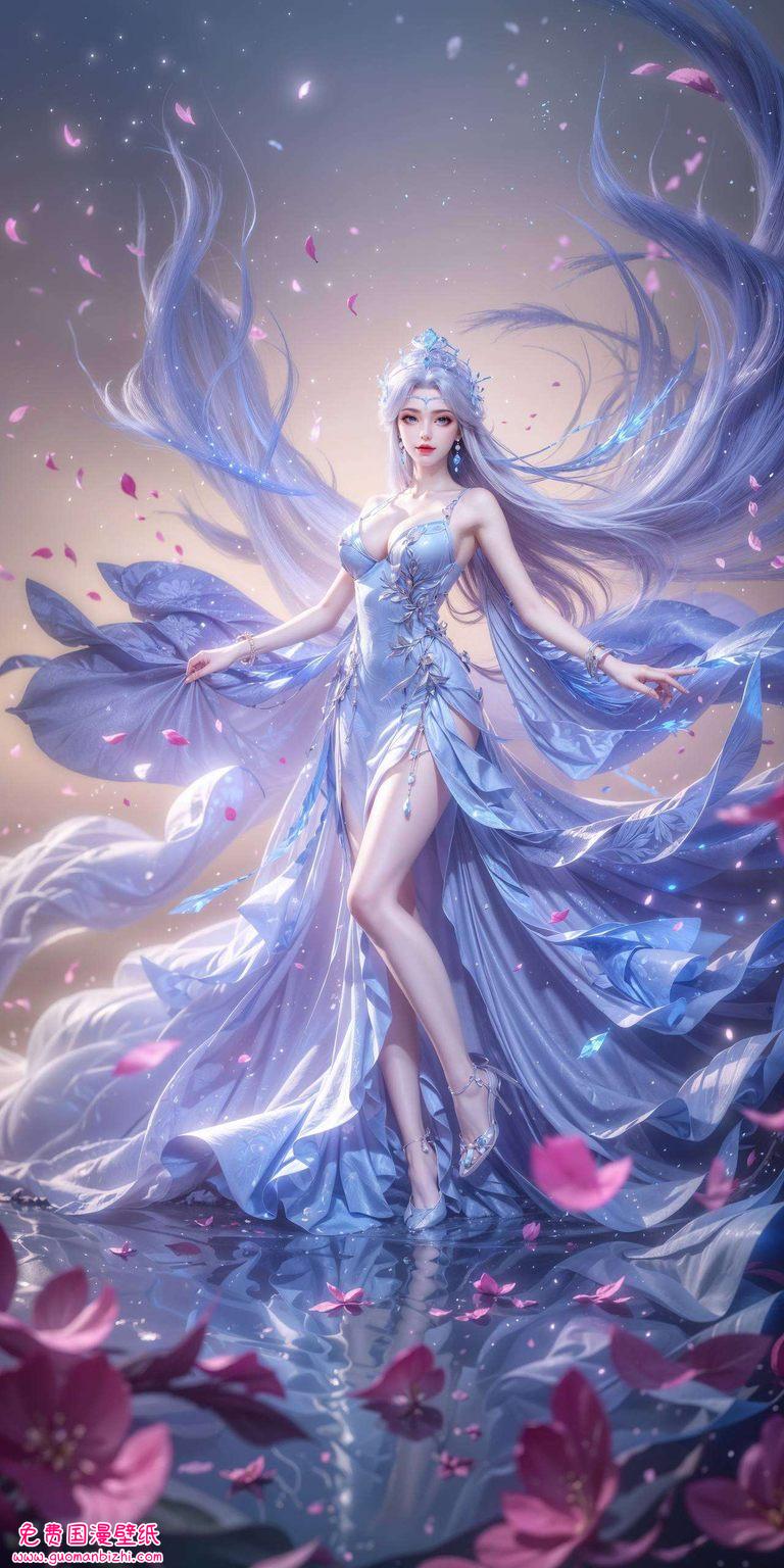 让你每一次解锁这幅国漫壁纸将玄幻世界的浪漫传奇