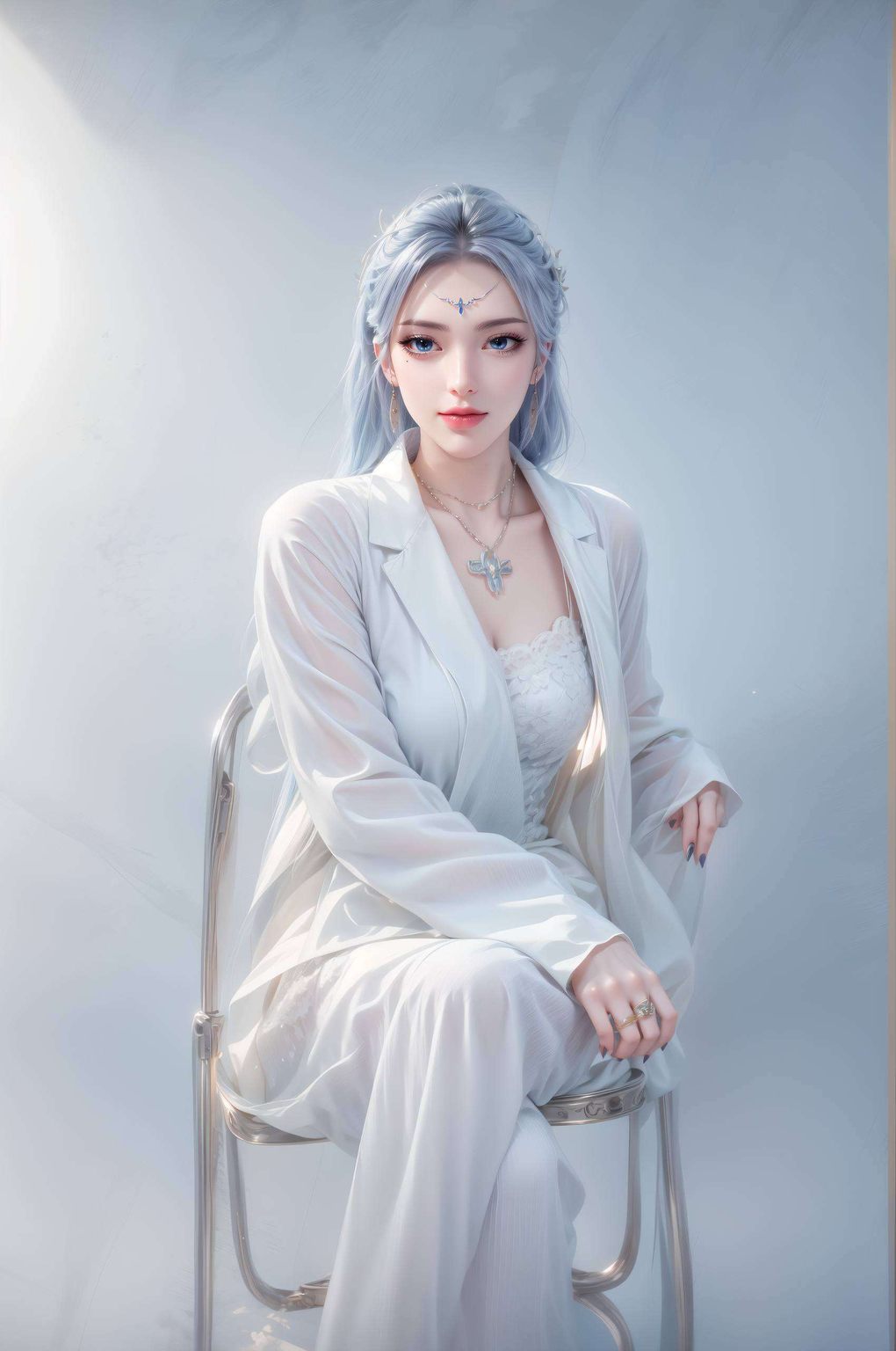 她的身影如同壁画中走出的国漫女神宁雨蝶的女儿云落翩翩起舞