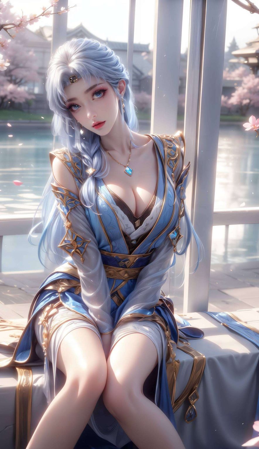 每一个细节都彰显着国漫美女的独特韵味她是百炼成神的传奇