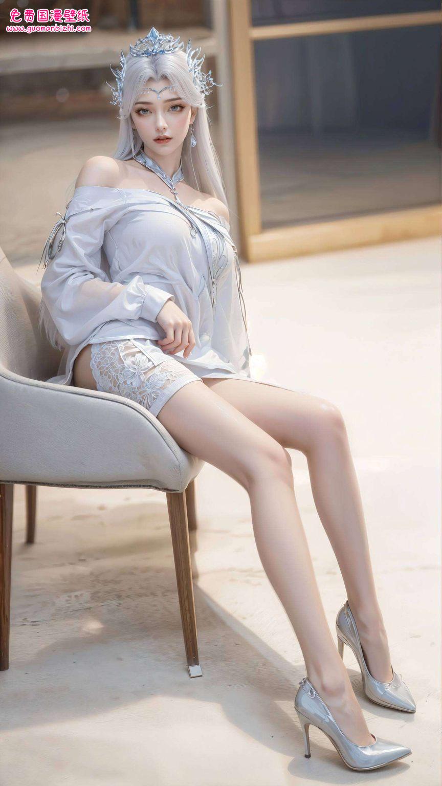 她那双电力十足的眼睛和国漫女神一起