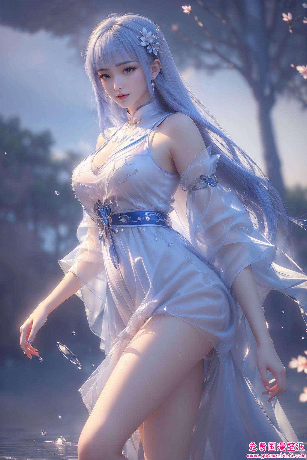 这位国漫女神都像是百炼成神的故事