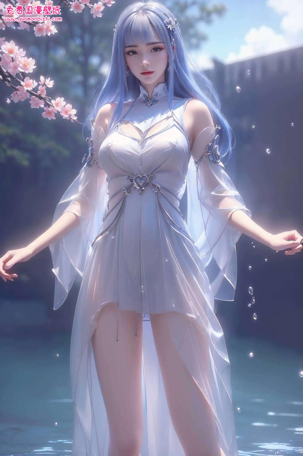 就为那美女一笑倾城！这壁纸嘿