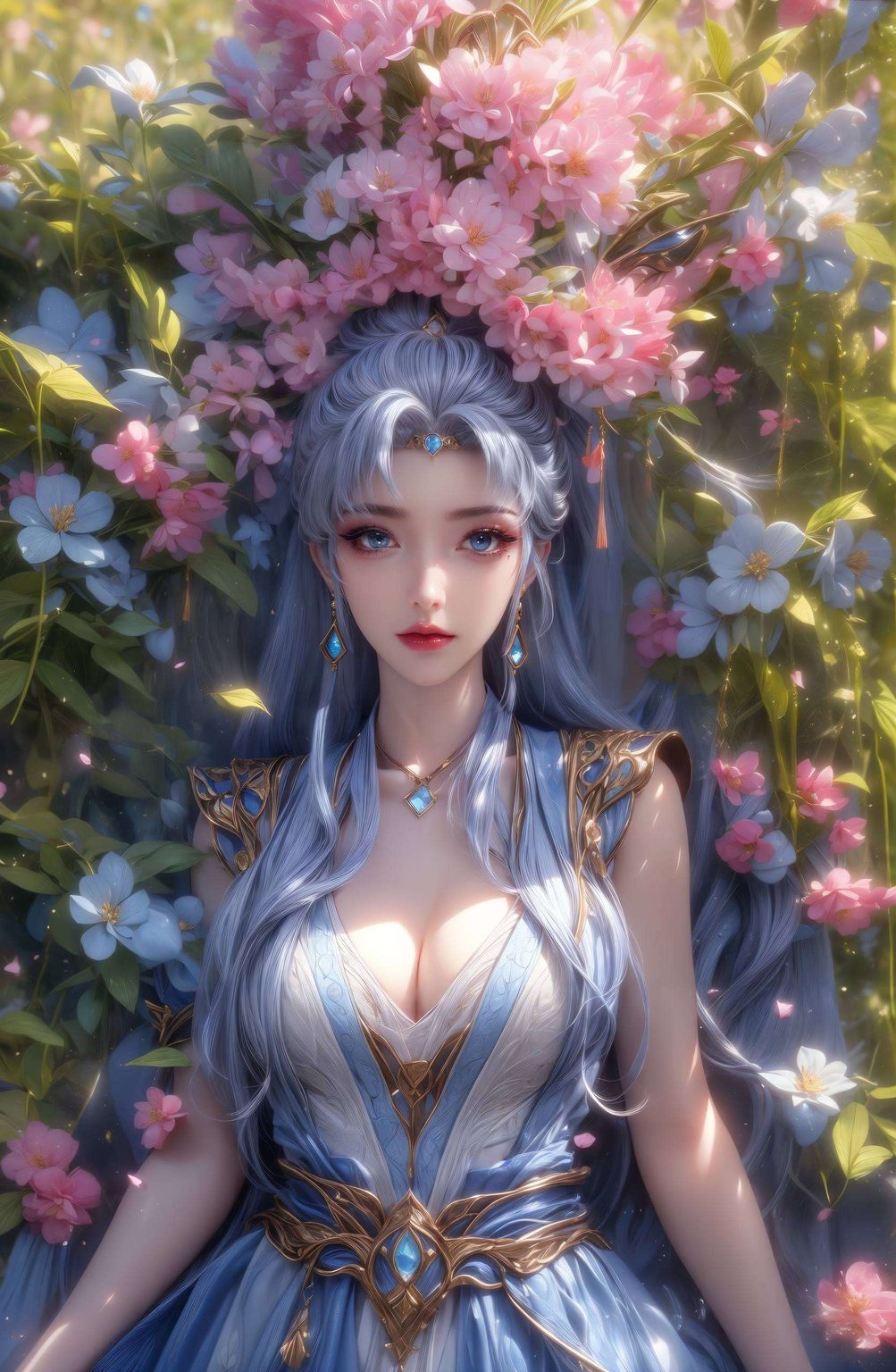 这位《百炼成神》中的女神以其独特的魅力