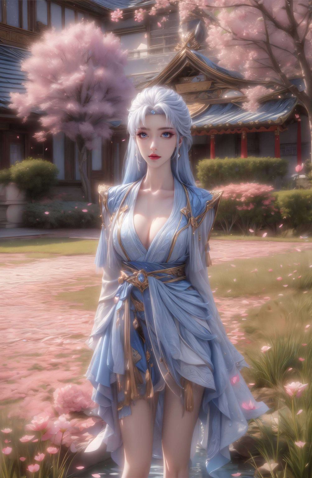 仿佛是百炼成神路上的仙子她的壁纸