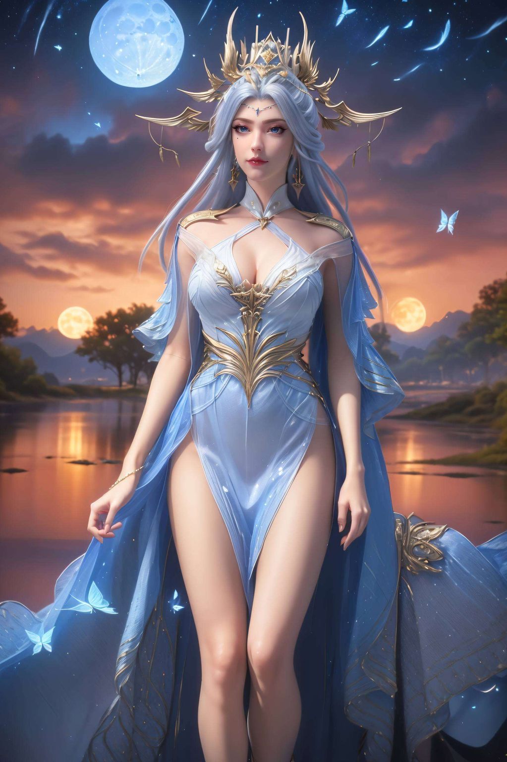 她是国漫《百炼成神》中的绝世美女化为你的手机壁纸