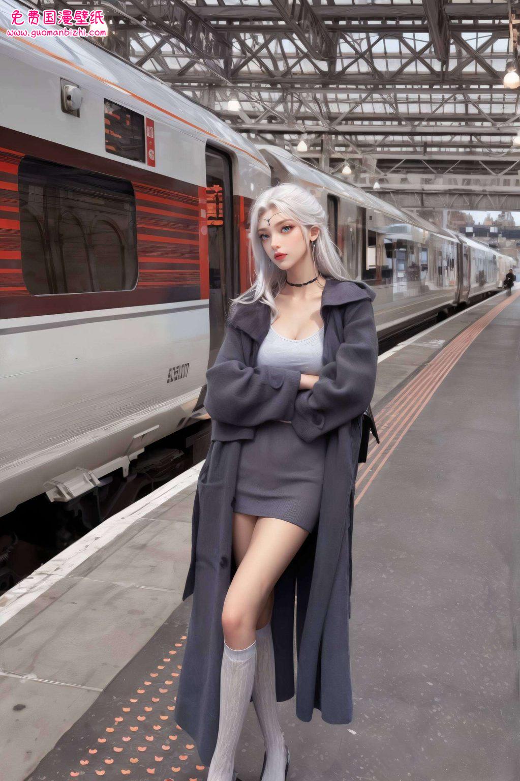 为电脑桌面带来一抹浪漫的古风漫画壁纸她与罗的深情交织