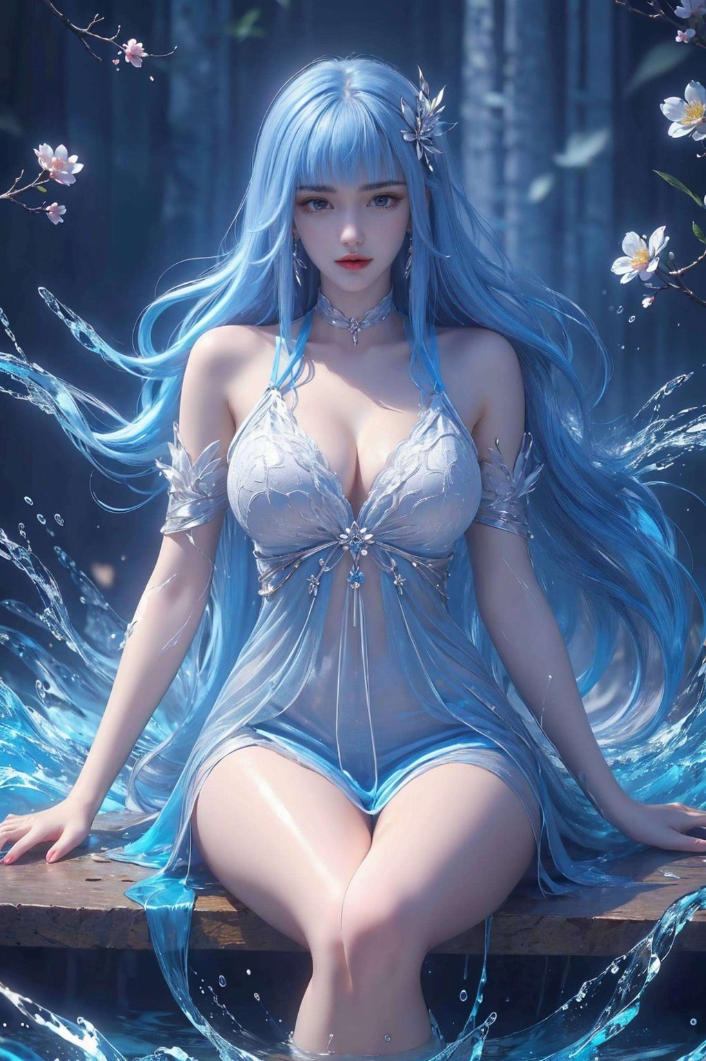 融美女之韵似仙子降临