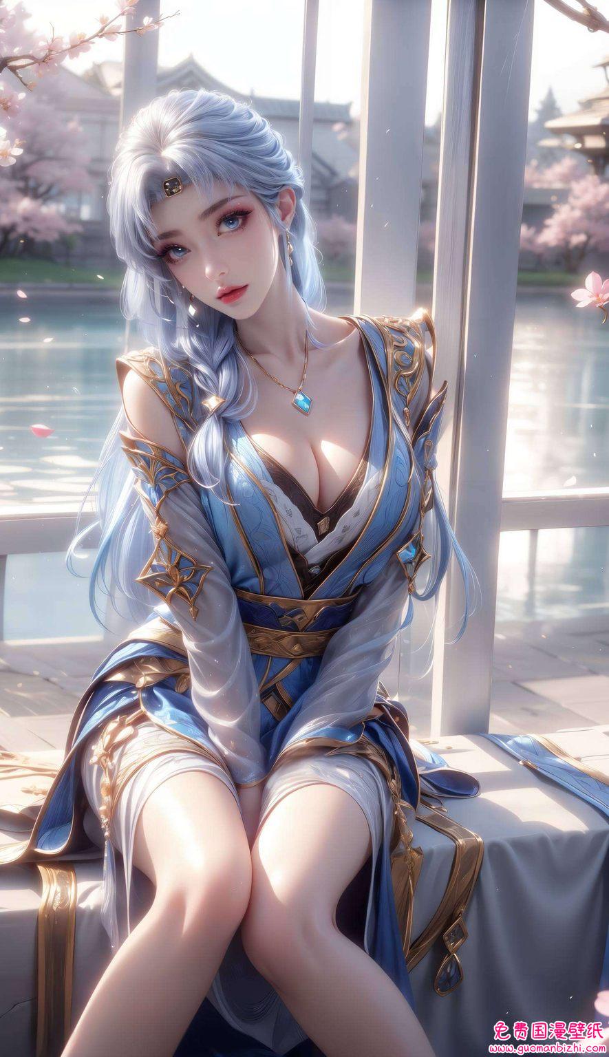静静地绽放在罗征大老婆的身旁美得令人窒息