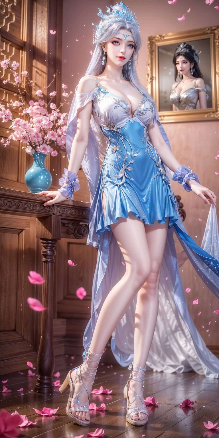 犹如仙子下凡；【百炼成神壁纸】热血澎湃嘿