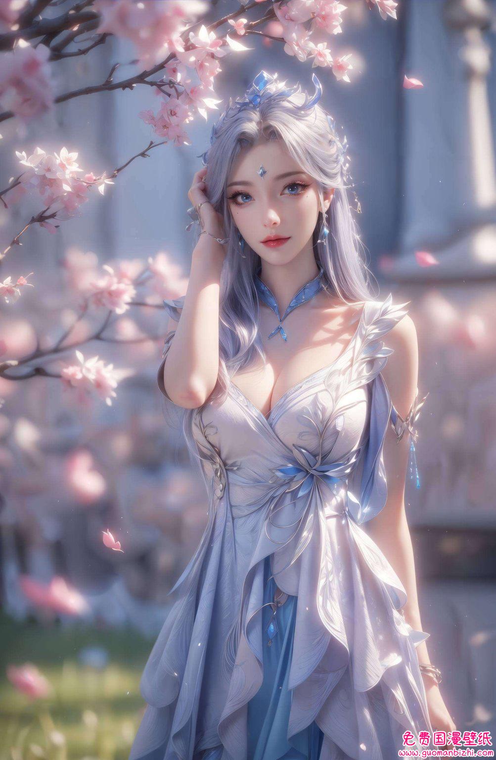 她是百炼成神中的女神亦是我国动漫美女的代表