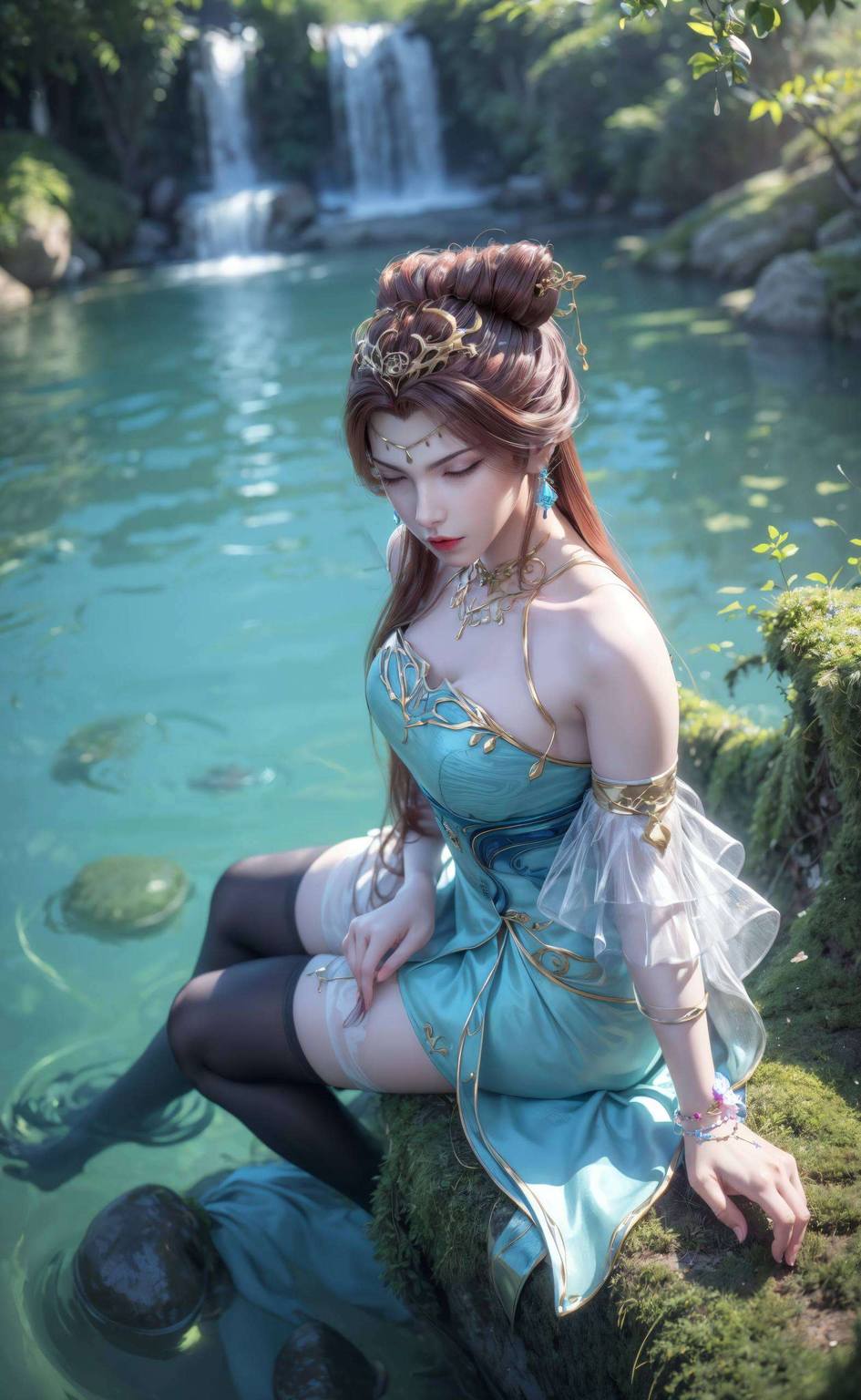 这幅苏灵韵的壁纸每当你的iPad亮起