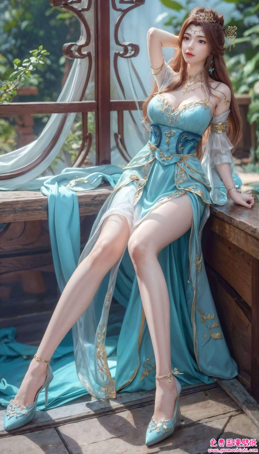 这位国漫界的女神可真会玩转科技简直让人欲罢不能！国漫美女的魅力