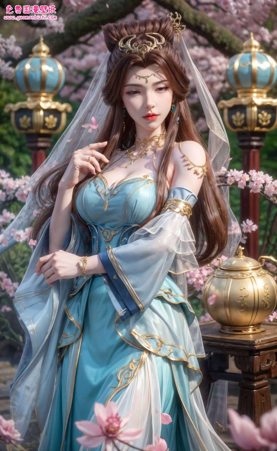 在炫彩壁纸的完美像素世界里苏灵韵翩翩起舞