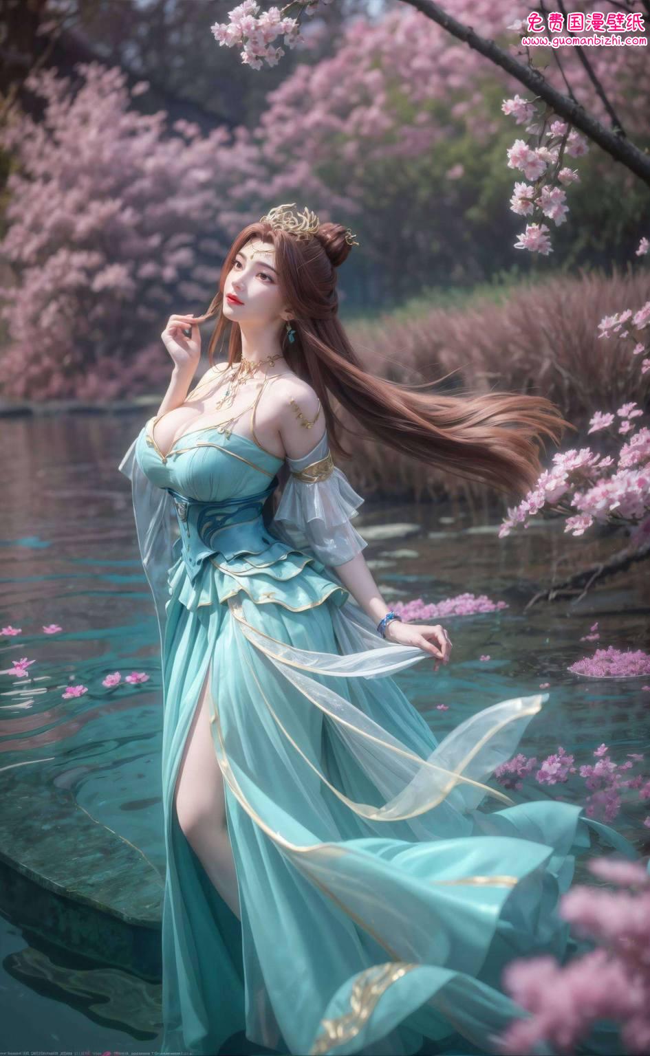 灵动而优雅都让人想起那些玄幻故事里的美丽壁纸