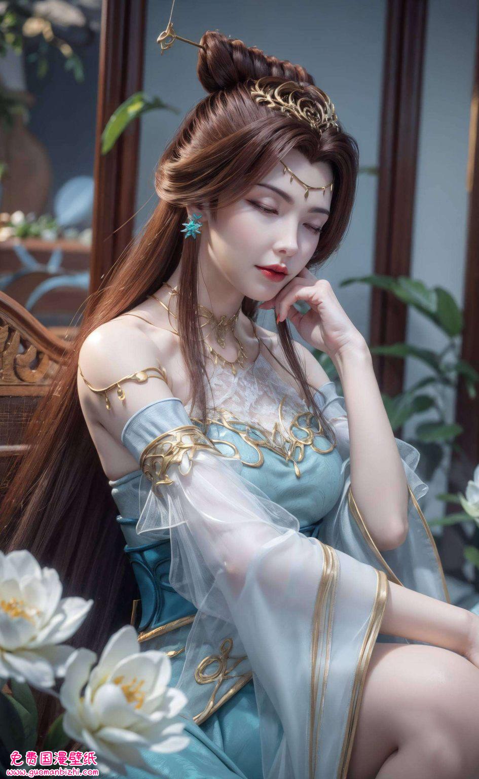 谁说国漫美女只能温柔如水？苏灵韵这就是一股子“我不但美还是国漫界的一颗璀璨明珠