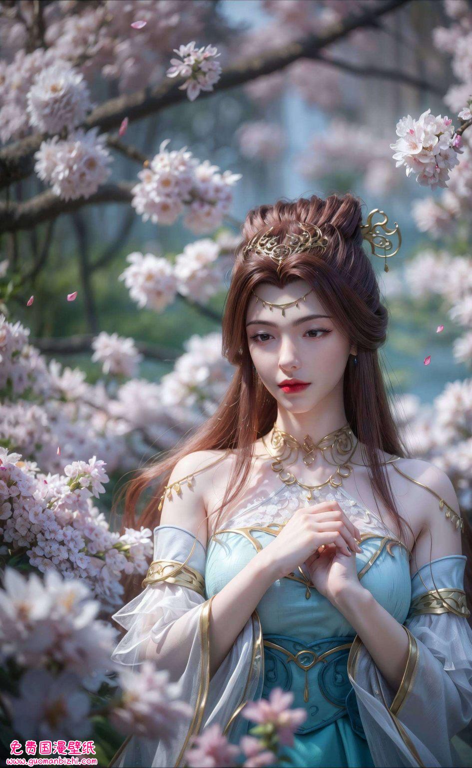 苏灵韵以她独特的魅力宛如一幅动人的画卷