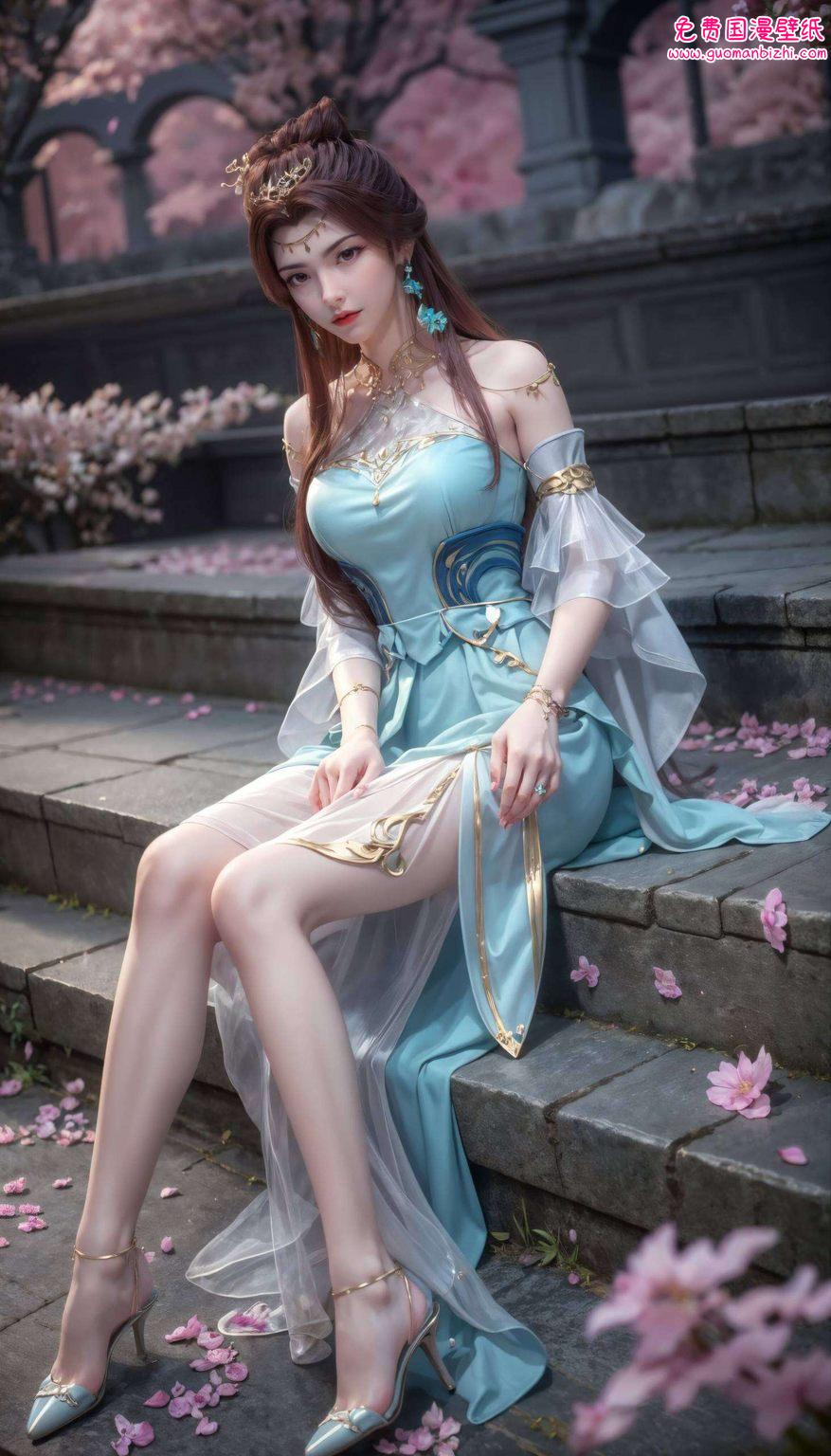 苏灵韵以其独特的魅力犹如一朵盛开在幽谷中的花朵