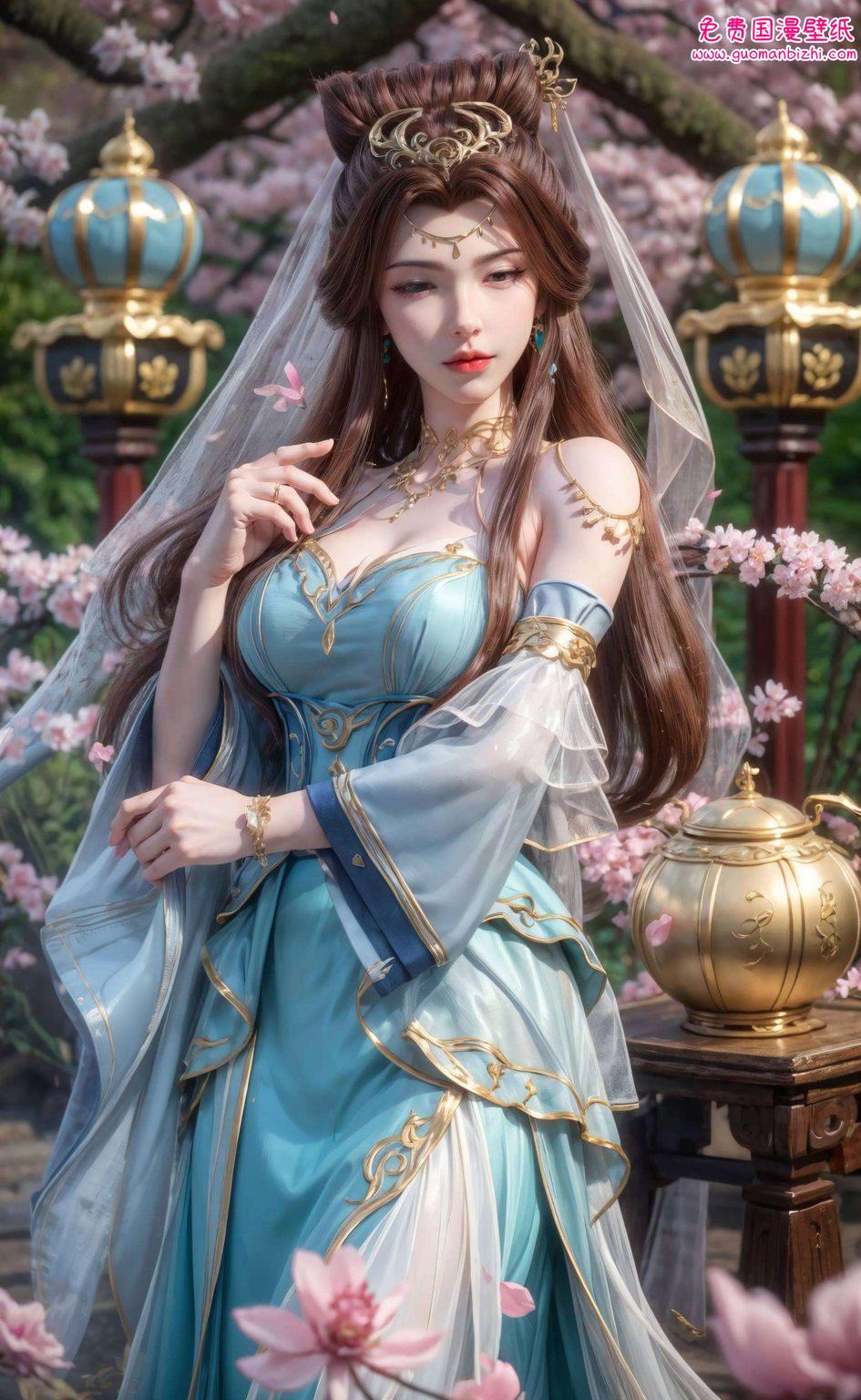国漫女神的美丽令人陶醉动漫美女的魅力熠熠生辉