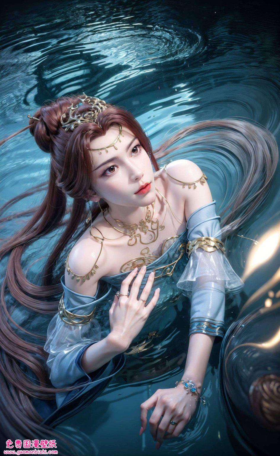 融汇国漫之美宛若壁画中走出的国漫女神